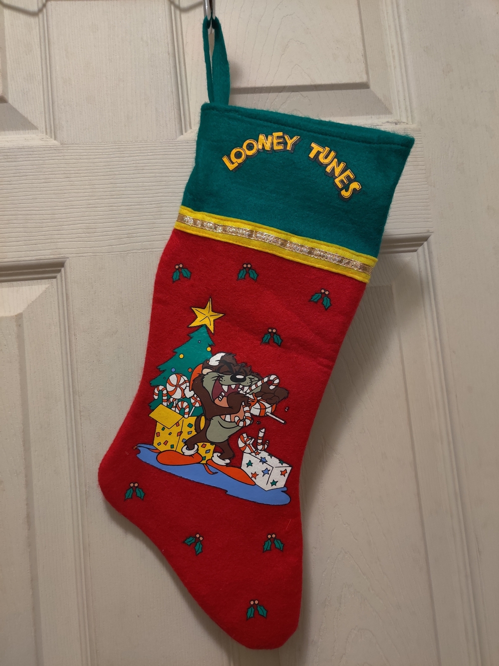 Warner Bros. Taz Christmas Stocking